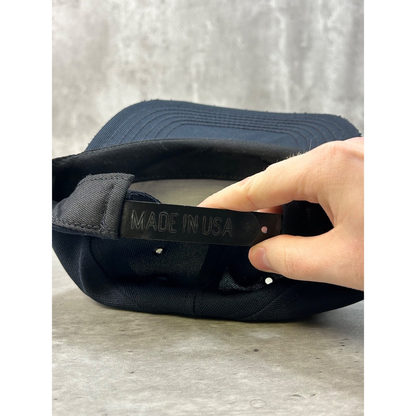 Vintage 80s/90s USS Yorktown CV-10 US NAVy Military Snapback Hat OSFA