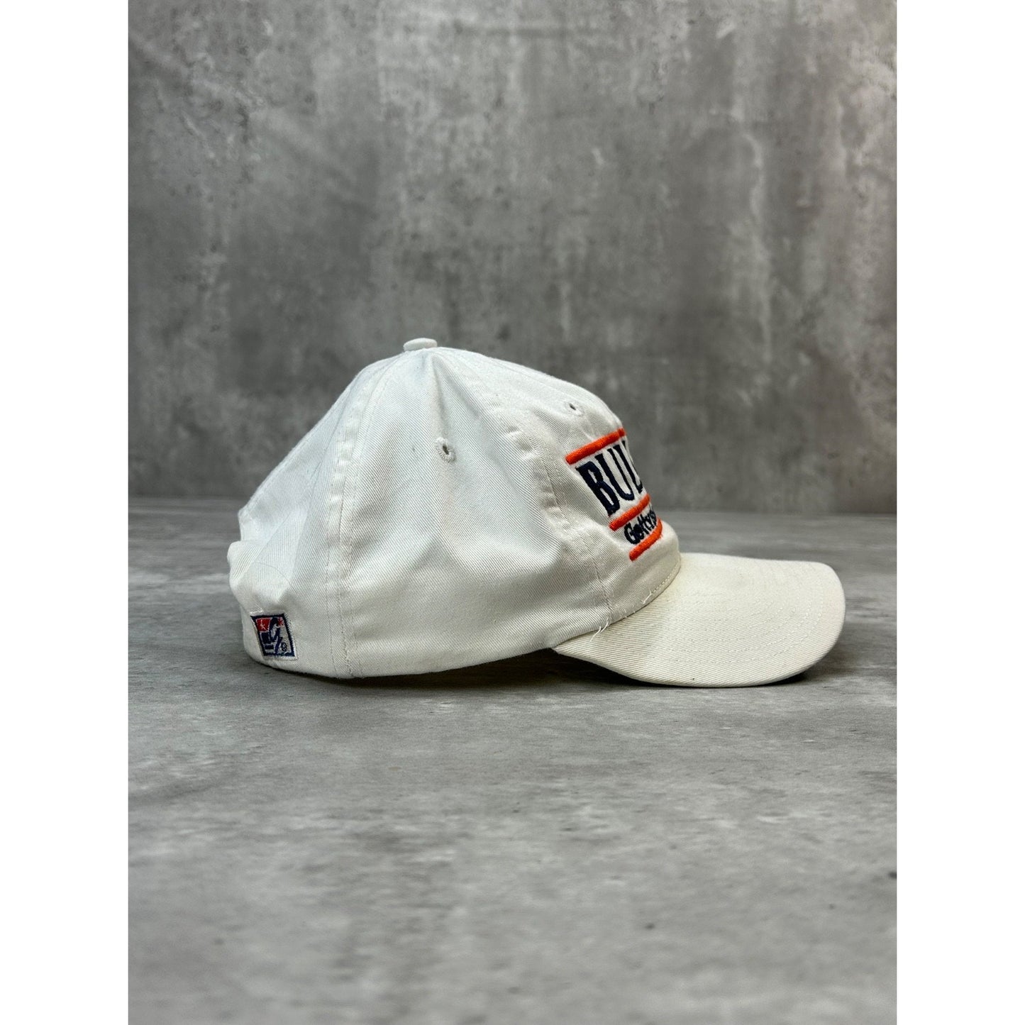 VTG 90s Gettysburg College Bullets NCAA Embroidered Spellout Snapback Hat OSFA