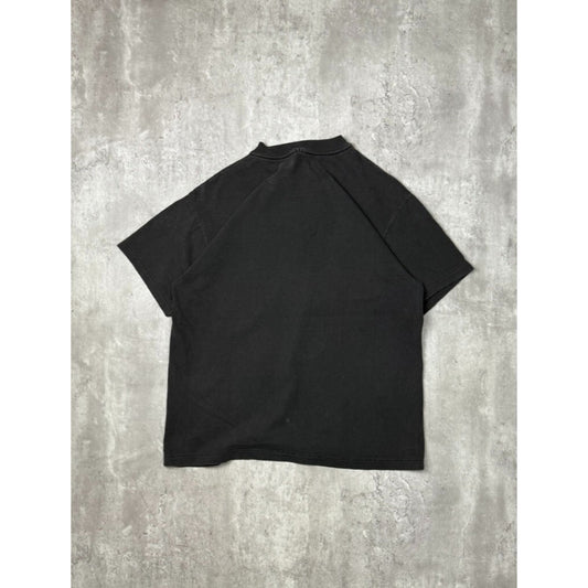 Vintage Cheetah Pack Animal Nature Graphic T-Shirt Size Medium Black