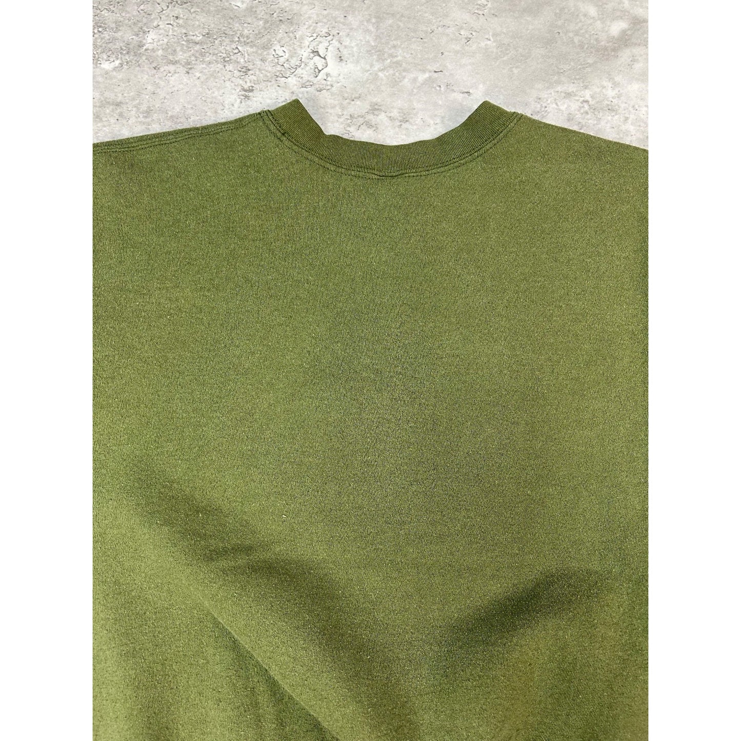 Vintage US Military USMC Graphic Crest Spellout Crewneck Sweatshirt Size Medium