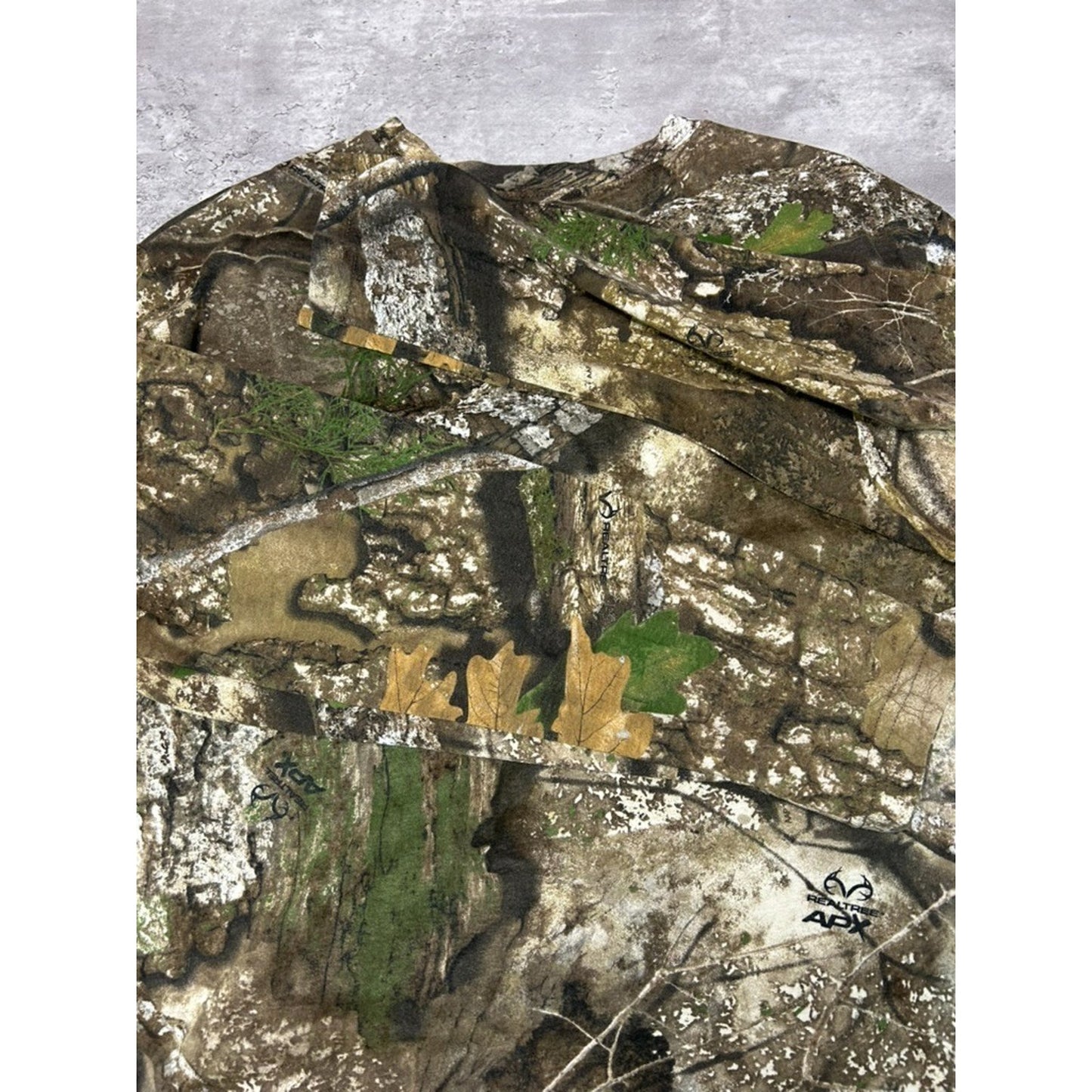 Real Tree APX Tree Camo Long Sleeve Hunting T-Shirt Size XL