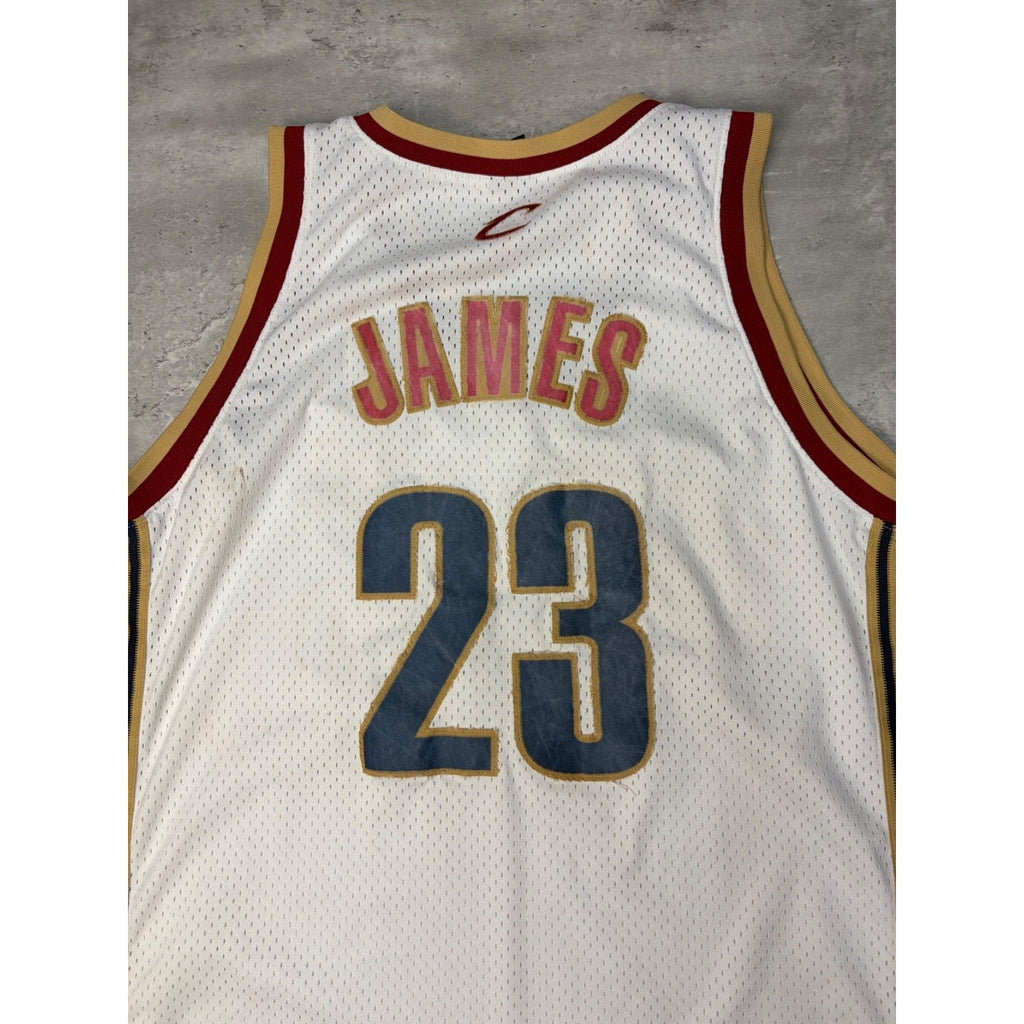 Vintage Lebron James #23 Cleveland Cavaliers NBA Nike Basketball Jersey Size 2XL