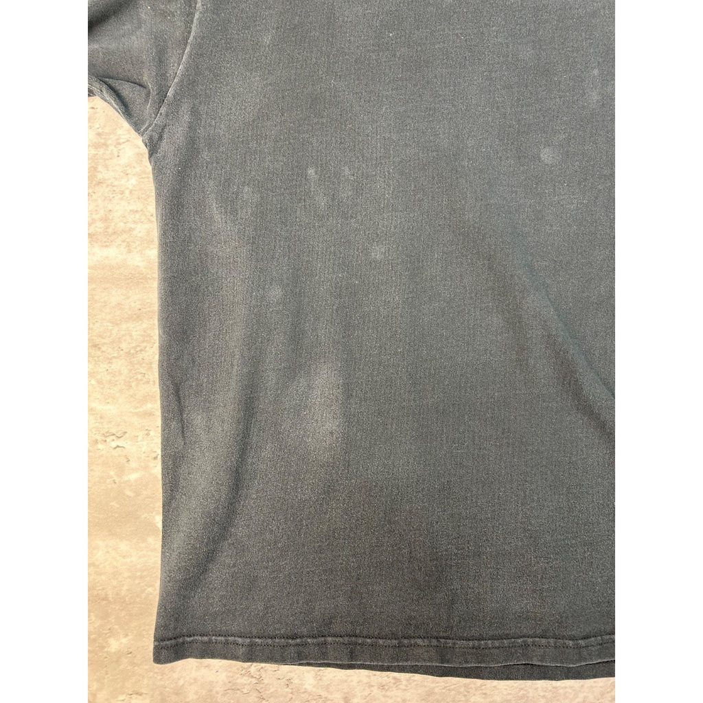 Vintage 90s Nike Embroidered Swoosh Mock Neck Long Sleeve T-Shirt Size Large