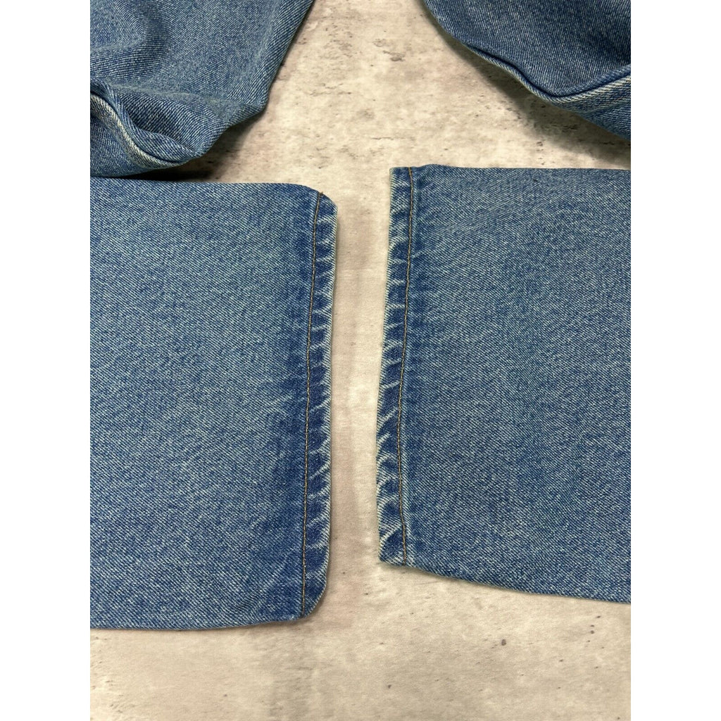 Carhartt Relaxed Fit Medium Wash Denim Workwear Pants Size 40