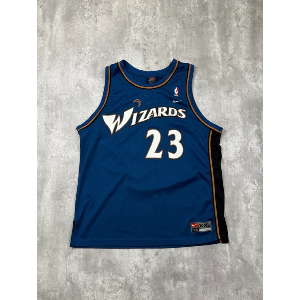 Vintage Michael Jordan #23 Washington Wizards NBA Nike Basketball Jersey Sz 2XL
