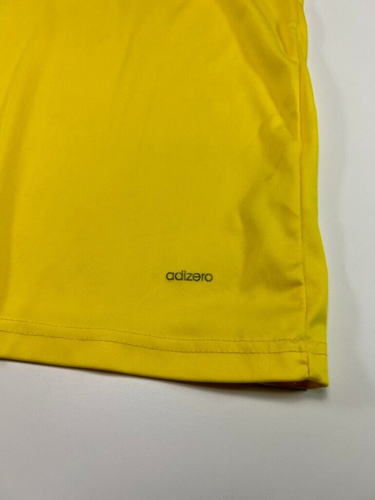 Columbus Crew MLS Adidas Nylon Soccer Jersey Size XL Yellow