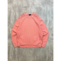 Vintage 90s Lands End Blank Pullover Pink Knit Sweater Size XLT