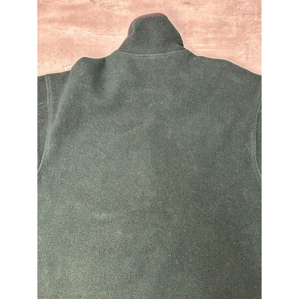 Vintage Woolrich 90s Earth Tone 1/2 Zip Pullover Fleece Sweatshirt Size XLT