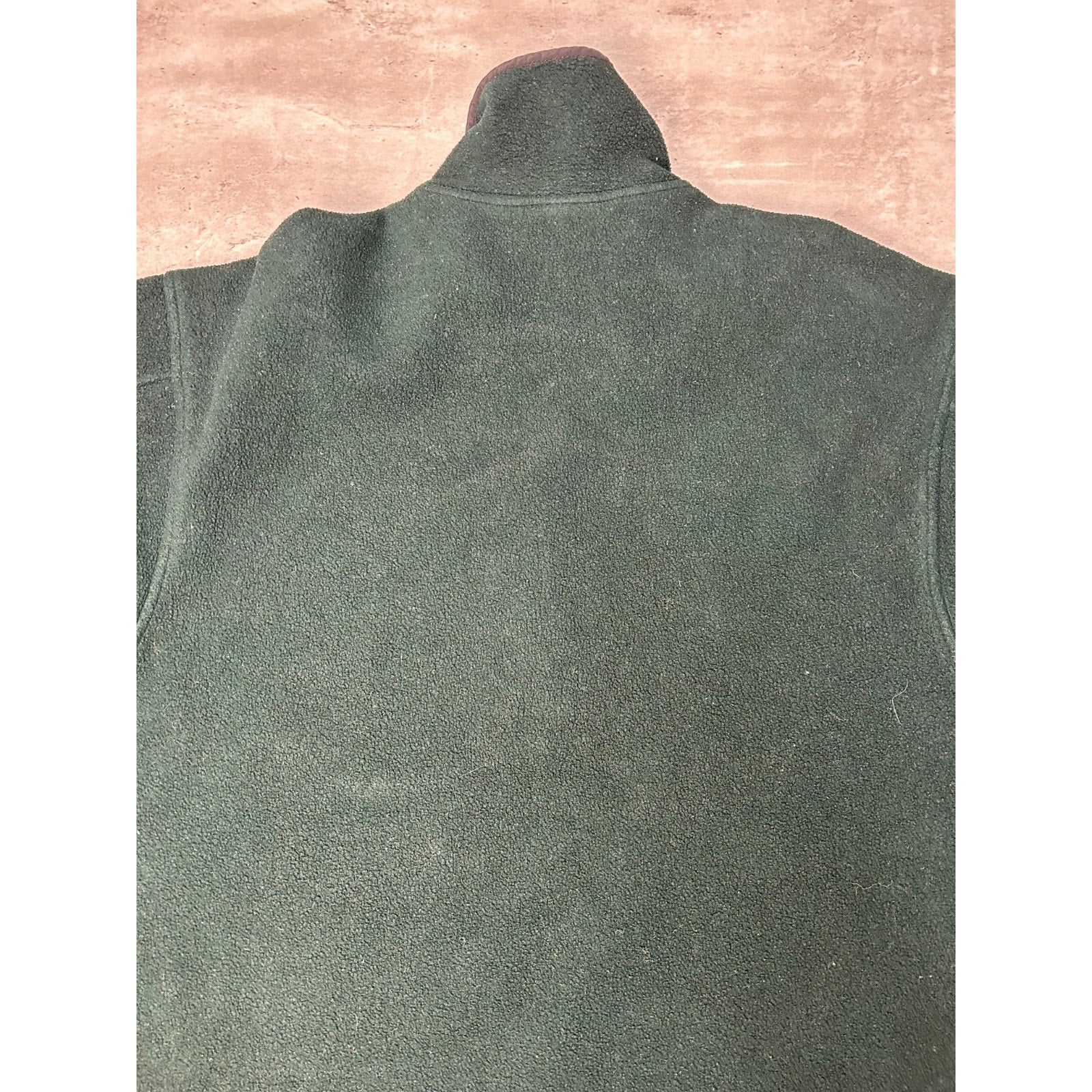 Vintage Woolrich 90s Earth Tone 1/2 Zip Pullover Fleece Sweatshirt Size XLT