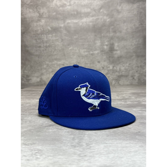 Toronto Blue Jays MLB LL BLue Bird Embroidered Baseball Fitted Hat 7 3/8