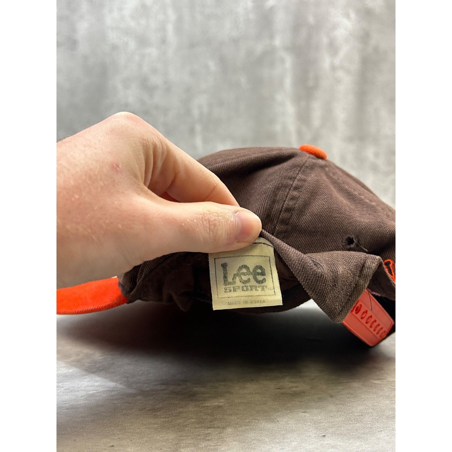 Vintage Cleveland Browns NFL Embroidered Big Logo Football Snapback Hat OSFA