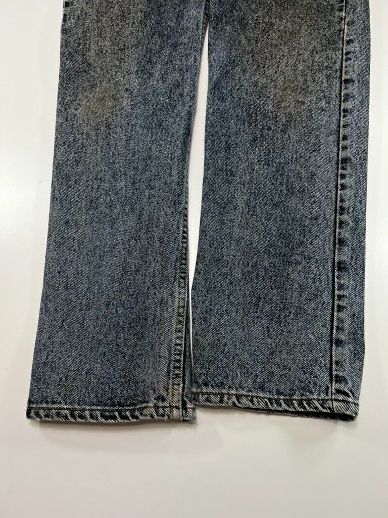 Vintage 90s Levi's 505 XX Acid Wash Denim Pants Size 33 Gray