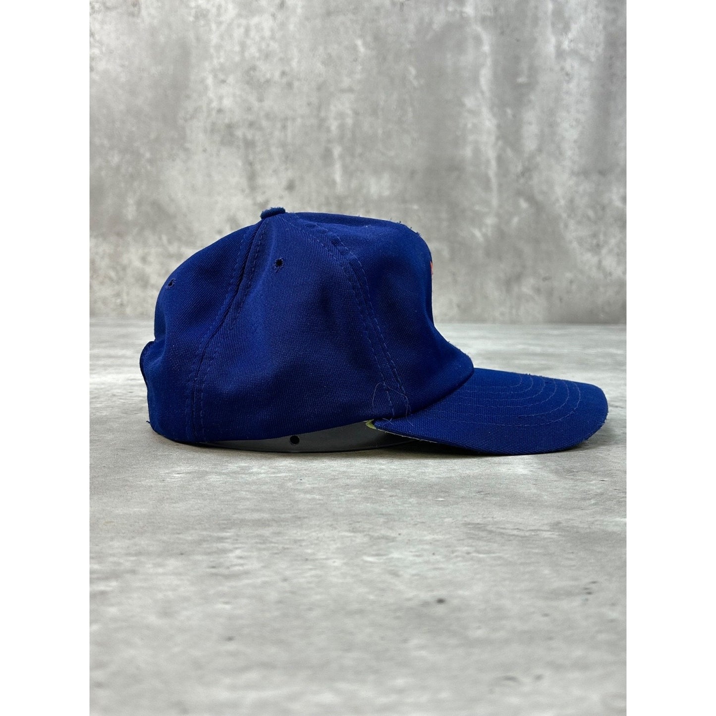 Vintage 80s New York Mets MLB Embroidered Logo Baseball Snapback Hat OSFA