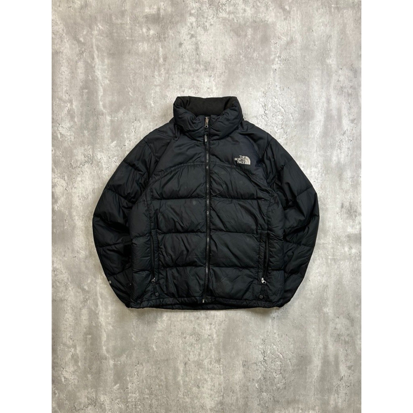 Vintage Women's The North Face TNF Full Zip Nuptse Puffer Jacket Size Medium