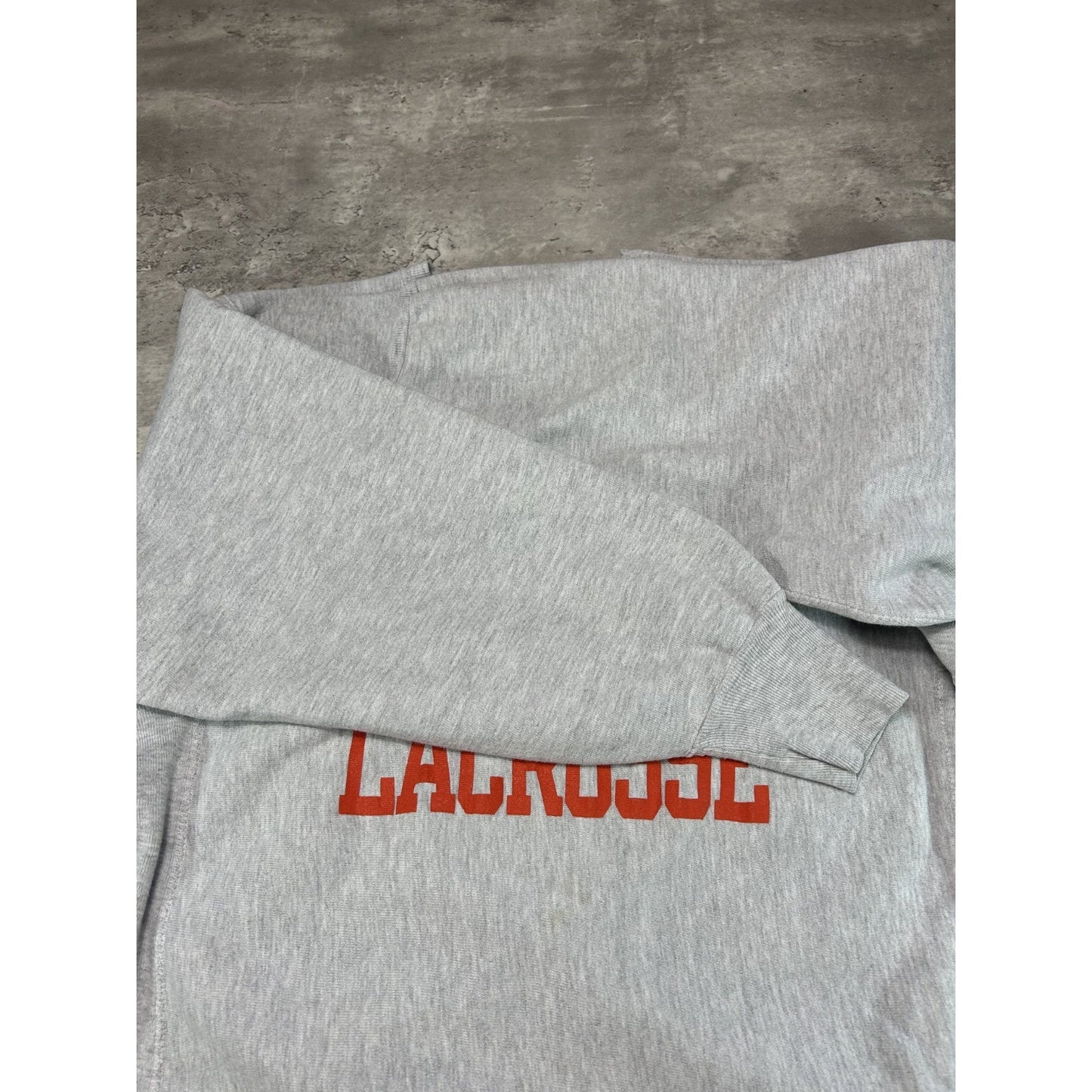 Vintage 90s Syracuse Lacrossee NCAA Champion Reverse Weave Sweatshirt Size XL