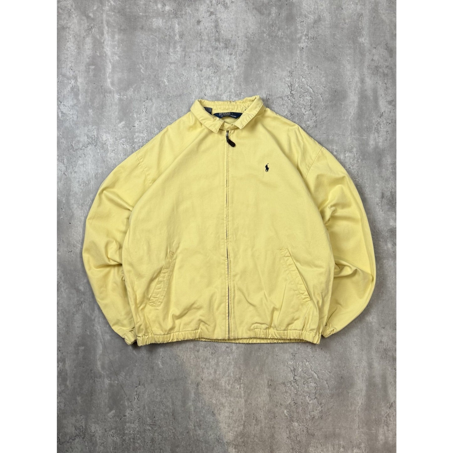 Vintage Polo Ralph Lauren Embroidered Pony Harrington Jacket Size XL