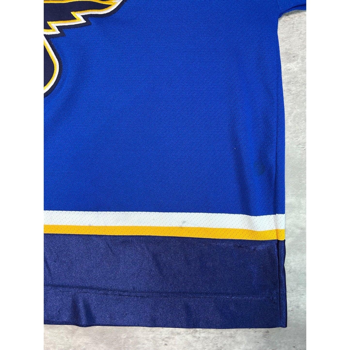 Vintage 90s St Louis Blues NHL Stitched CCM Hockey Jersey Size Large