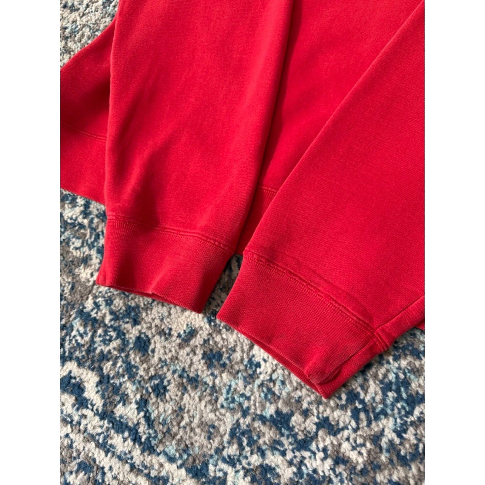 Vintage Abercrombie Embroidered Arc Spellout Crewneck Sweatshirt Size XL