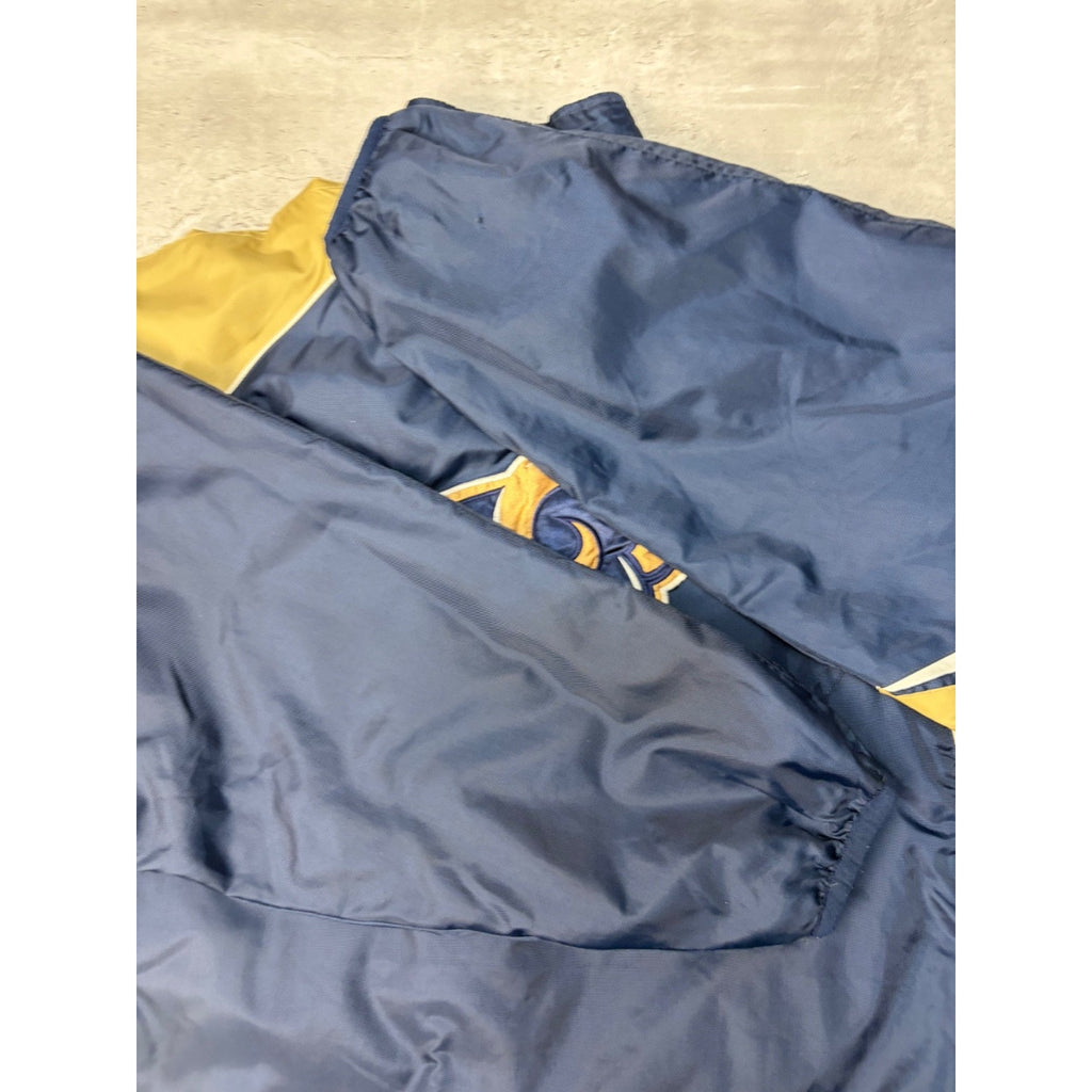Vintage St Louis Rams NFL Reversible Windbreaker Jacket Size Medium