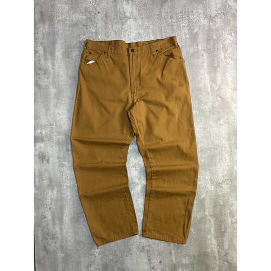 Vintage Dickies Canvas Workwear Carpenter Pants Size 37 Beige