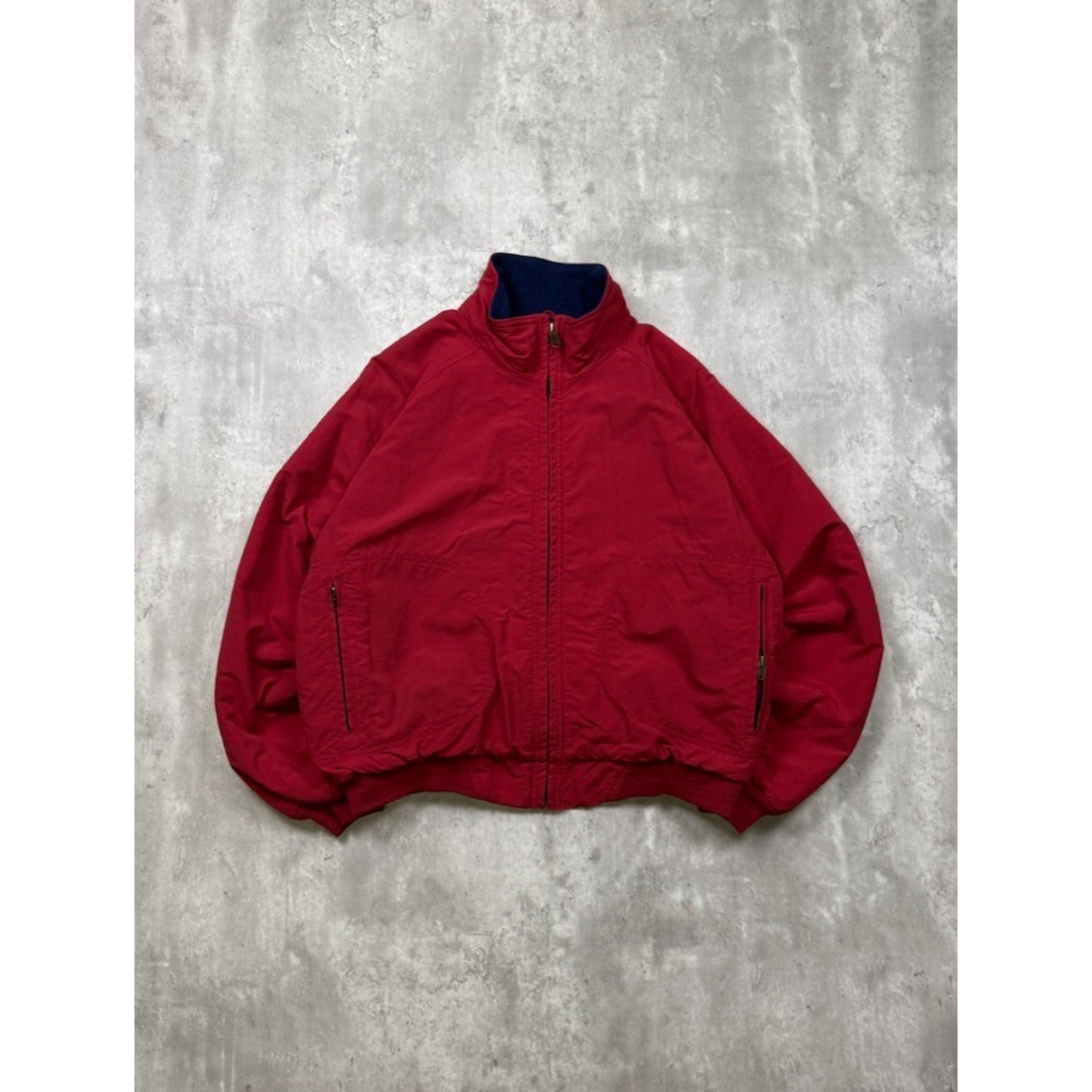 Vintage Woolrich Fleece Lined Full Zip Bomber Jacket Size Medium