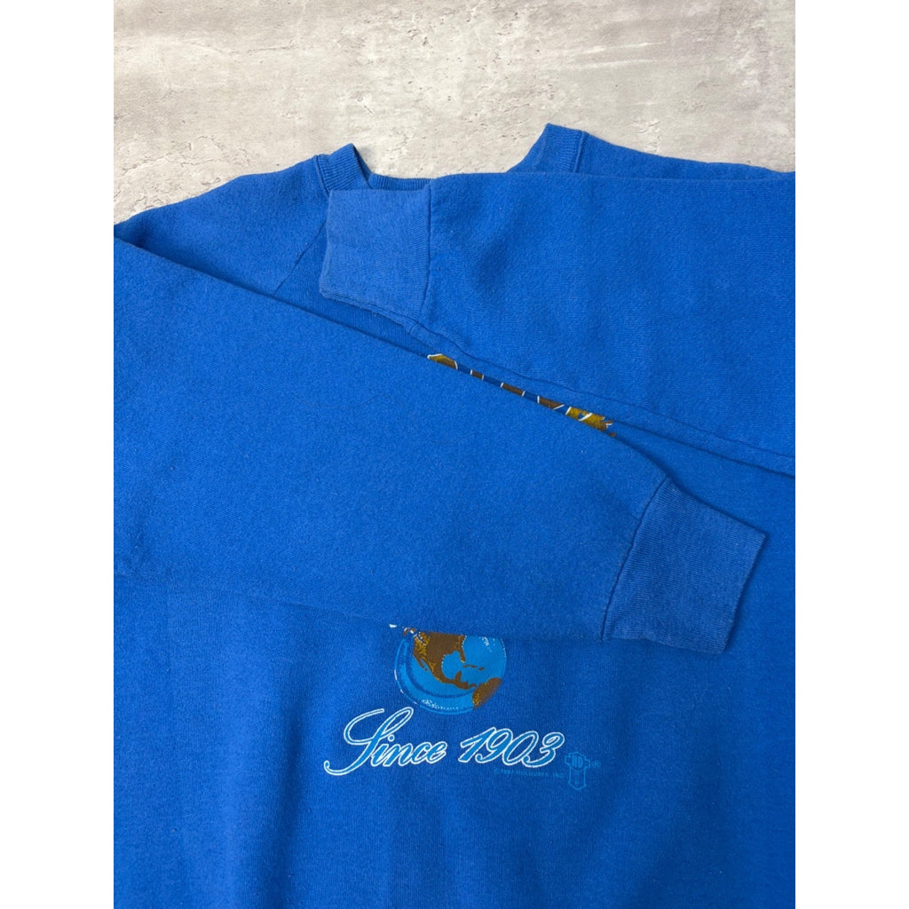 Vintage 1987 Harley Davidson Eagle Graphic Made In USA Sweatshirt Size Large
