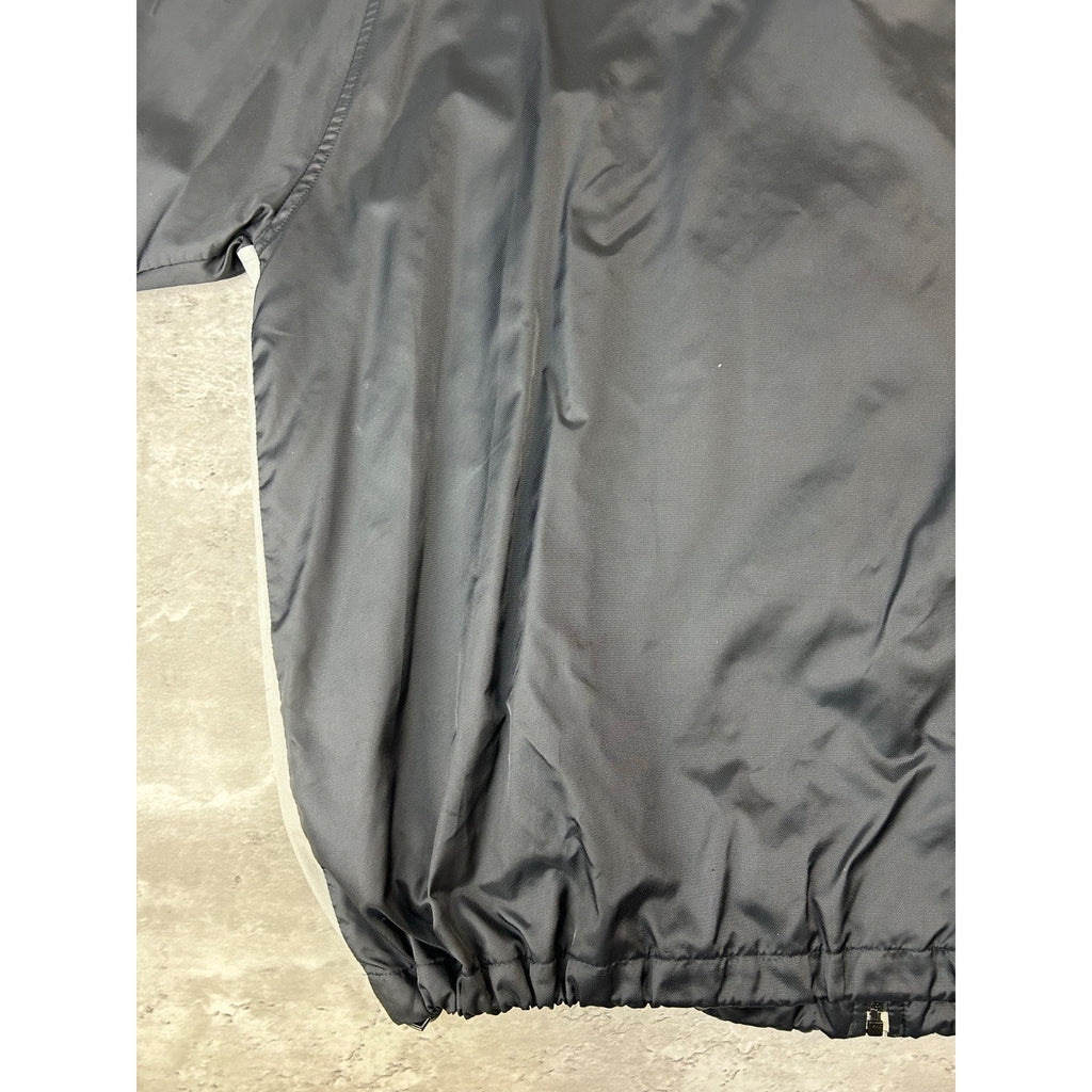 Vintage Adidas Embroidered Logo Nylon Full Zip Windbreaker Jacket Size XL