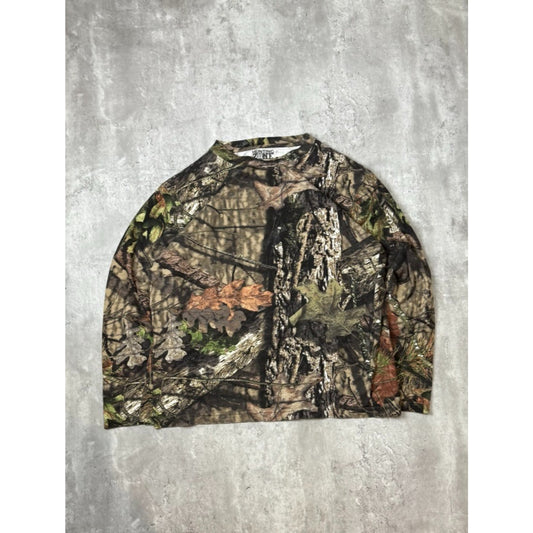 Mossy Oak Break Up Country Hunting Camo Long Sleeve T-Shirt Size XL