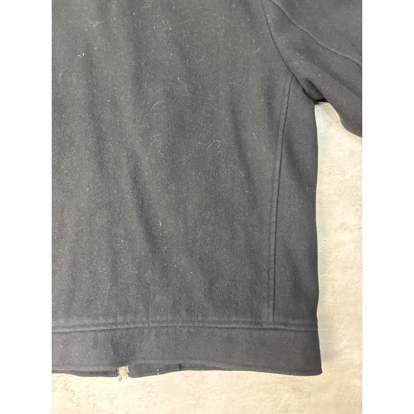 Vintage Gap Heavyweight Full Zip Black Collared Jacket Size Large