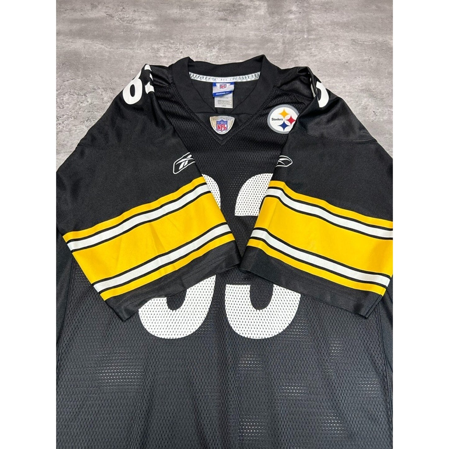 Vintage Heath Miller #83 Pittsburgh Steelers Reebok Football Jersey Size Large
