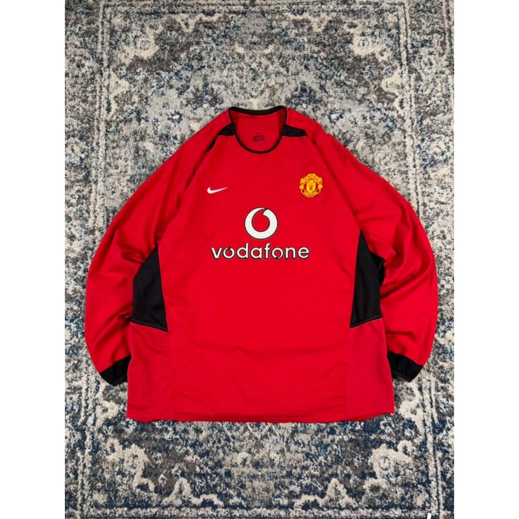 Vintage 2004 Manchester United Home Nike Soccer Jersey Size 2XL