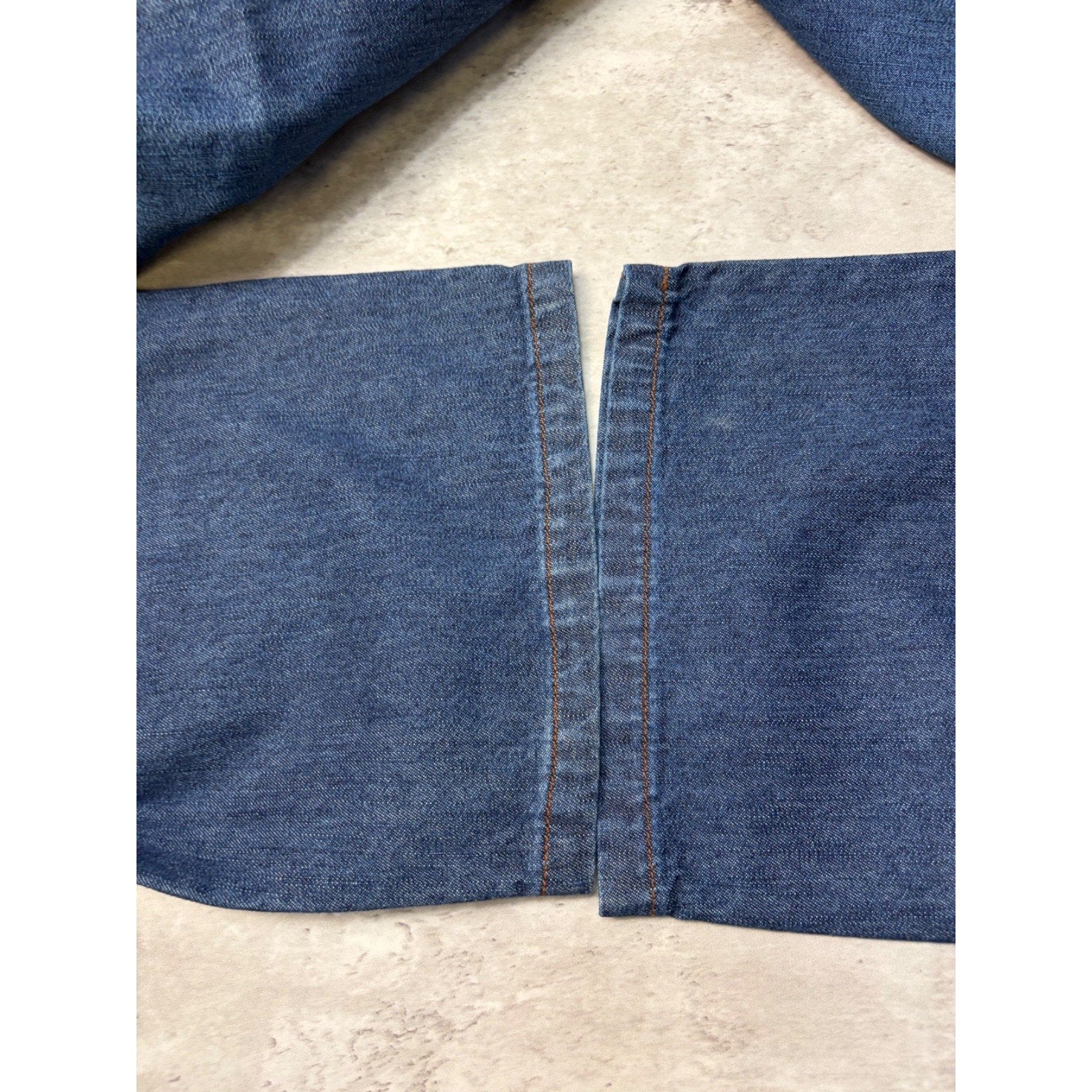 Vintage Y2K Womens Rocawear Embroidered Pocket Logo Dark Wash Denim Pants