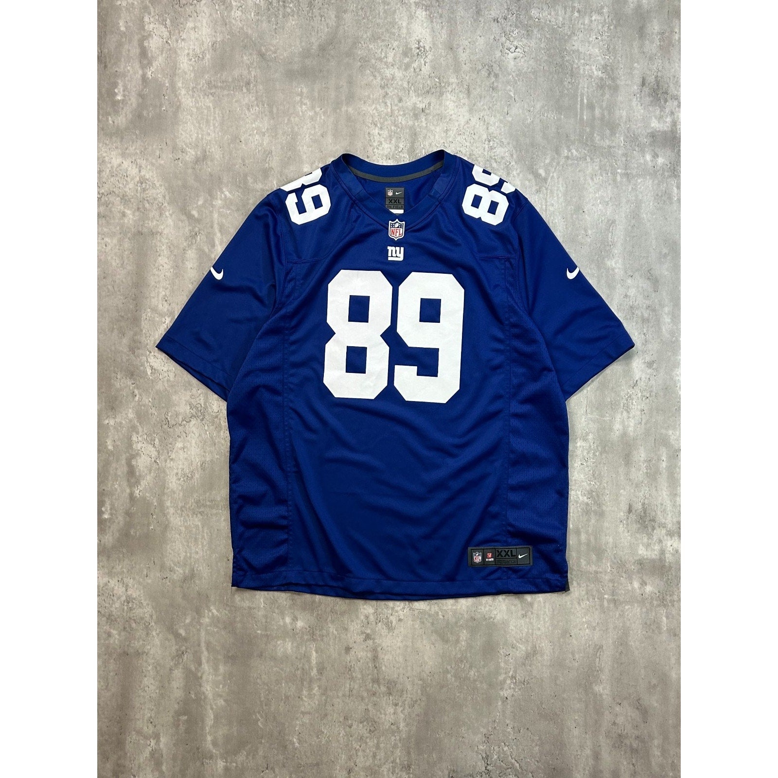 Vintage Kadarius Toney #89 New York Giants NFL Nike Football Jersey Size 2XL