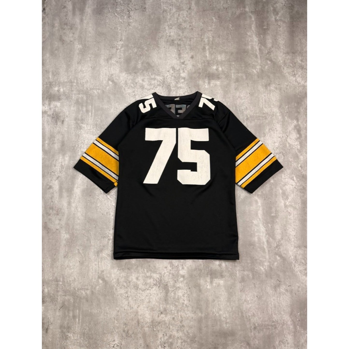 Vintage 70s Mean Joe Greene #75 Pittsburgh Steelers NFL Football Jersey Medium