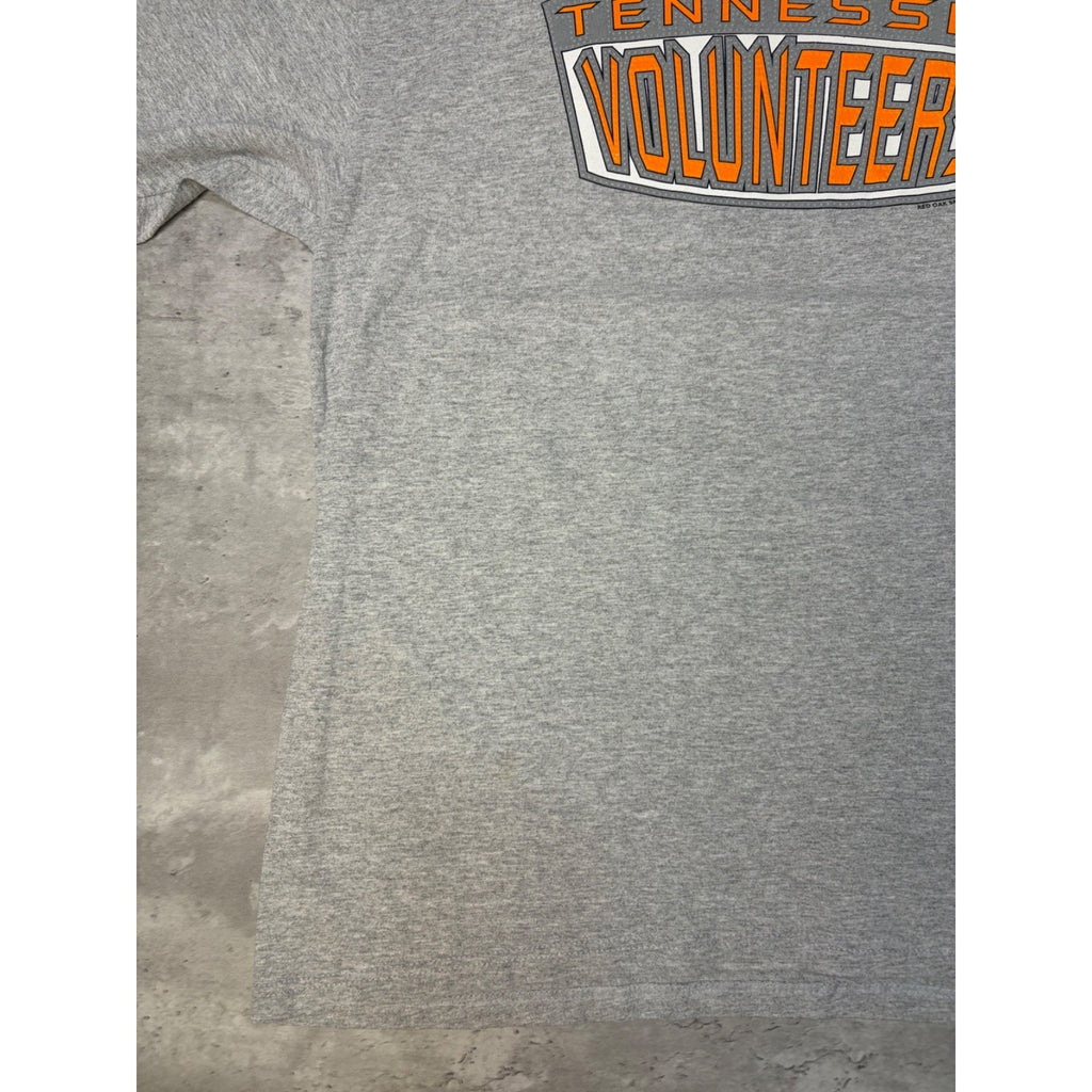 Vintage 90s Tennessee Volunteers NCAA Collegiate Spellout T-Shirt Size XL