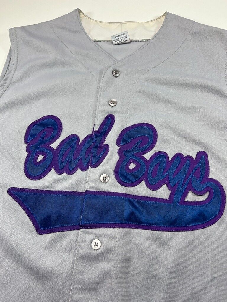 Vintage 90s Bad Boys #13 Stitched Spellout Sleeveless Baseball Jersey Size XL