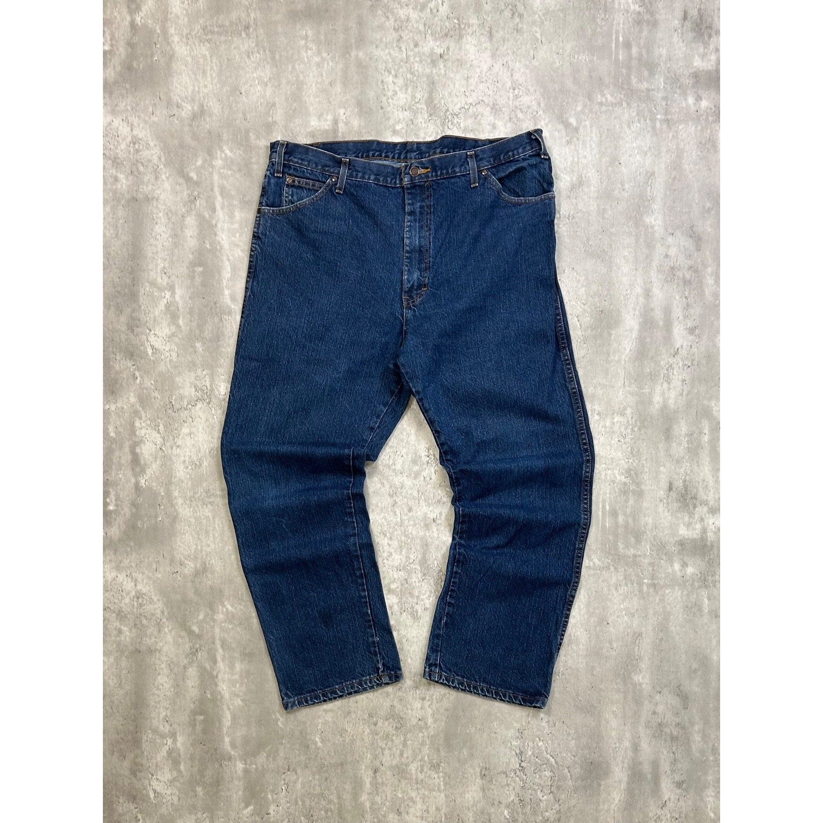 Vintage Dickies Dark Wash Denim Workwear Pants Size 40