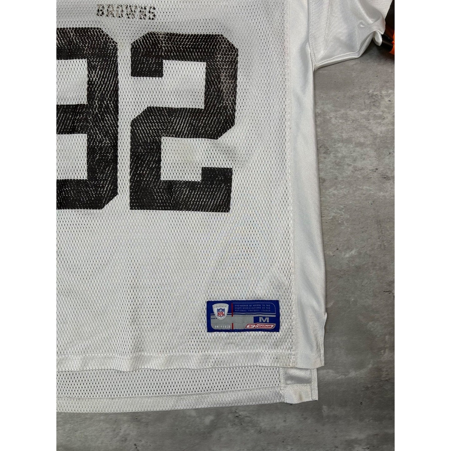 Vintage Courtney Brown #92 Cleveland Browns NFL Football Jersey Size Medium