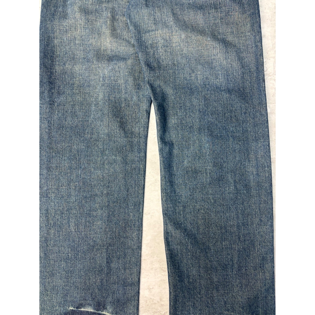 Vintage Y2K NXTGEN Embroidered Dark Wash Denim Pants Size 36