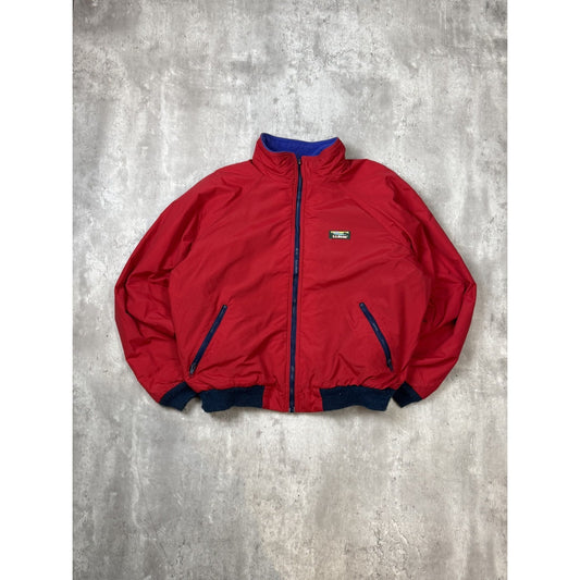 Vintage 90s L.L. Bean Fleece Lined Full Zip Three Season Jacket Size XL