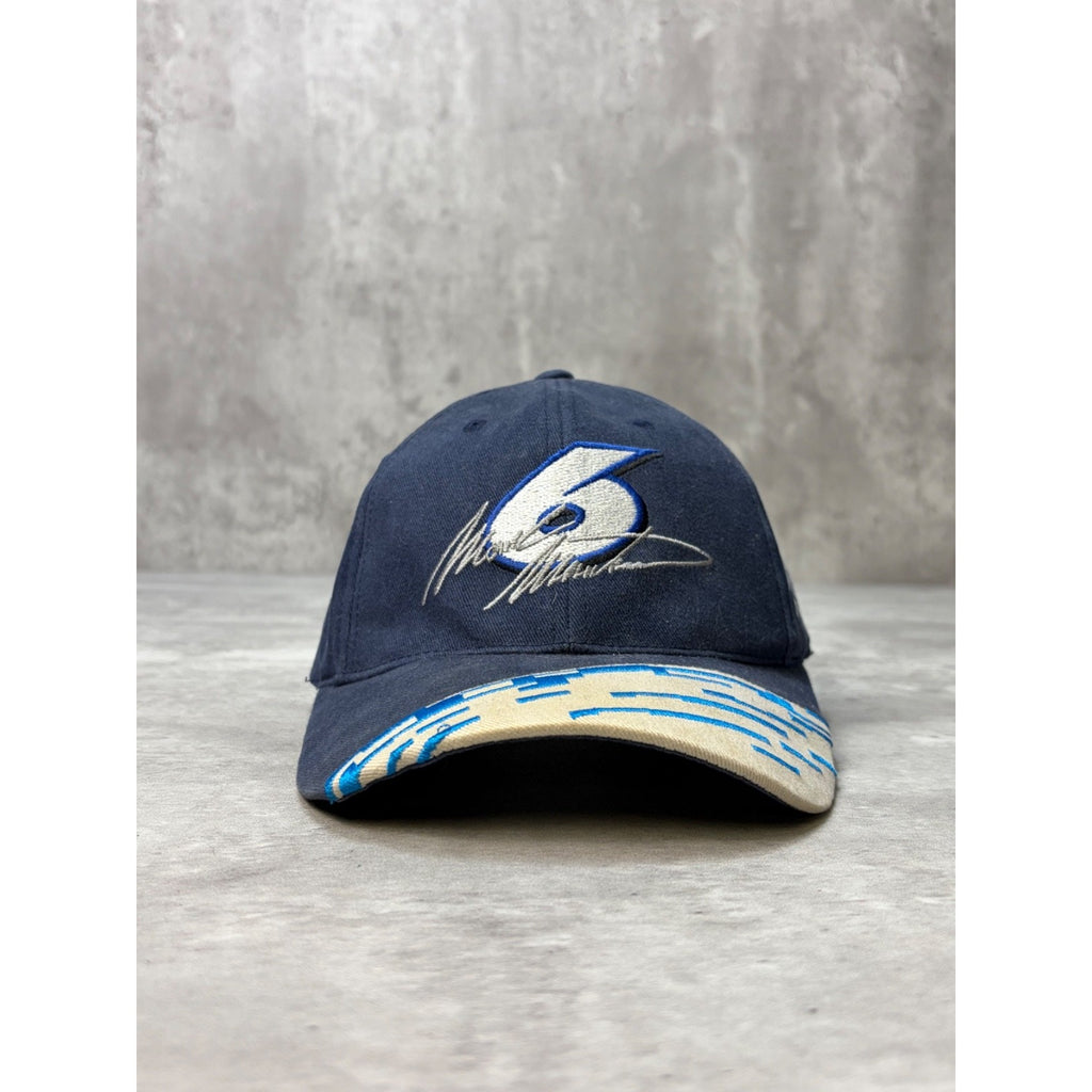 Vintage Mark Martin #6 Nascar Roush Racing Embroidered Snapback Hat OSFA