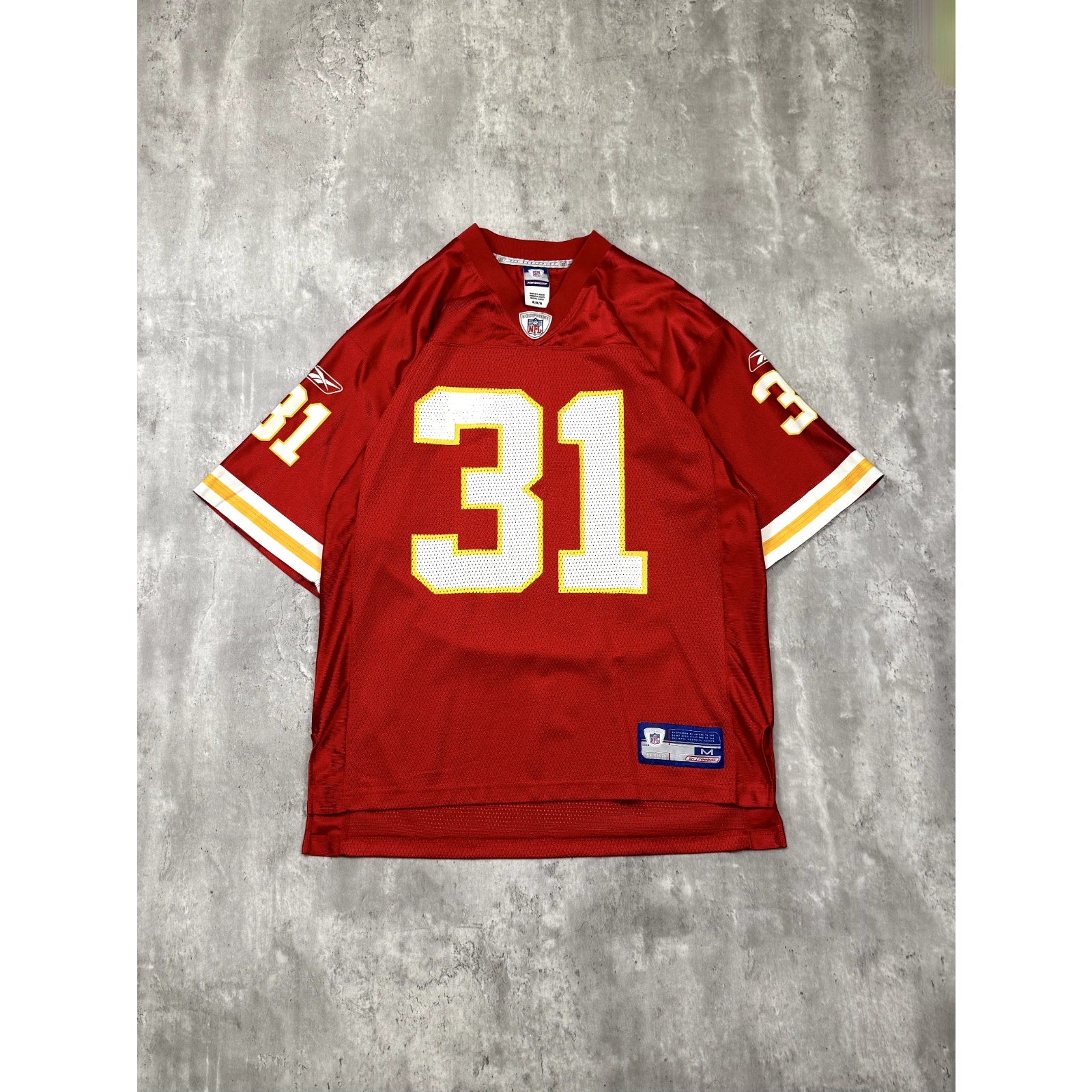Vintage Priest Holmes #31 Kansas City Chiefs NFL Football Jersey Size Medium