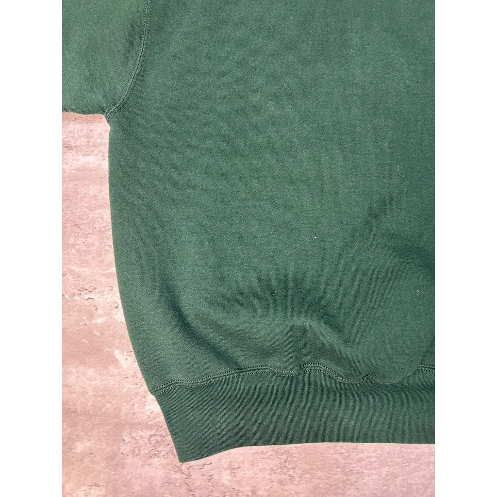 Vintage 90s Aloha Hawaii Embroidered Spellout Destination Sweatshirt Size Large