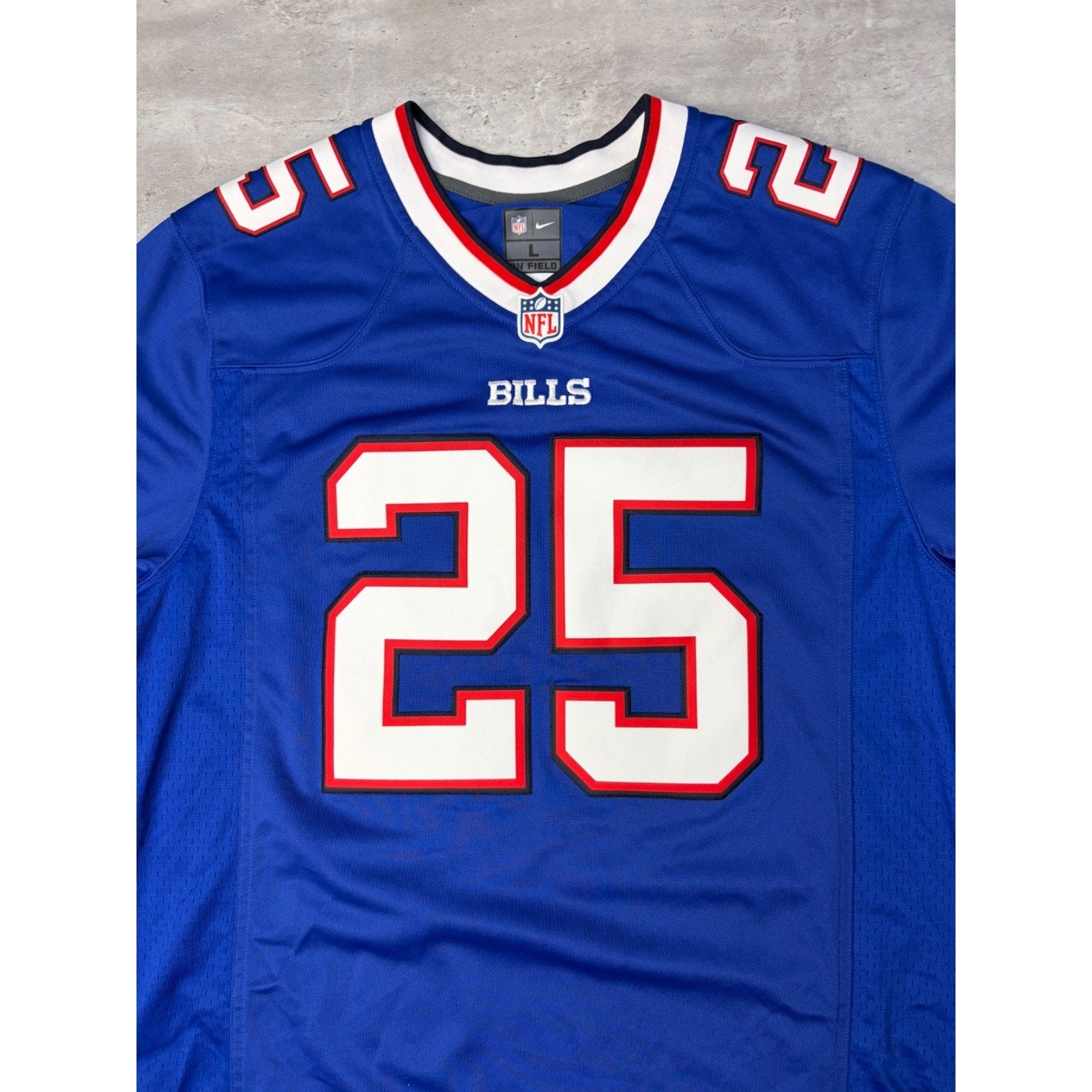 Vintage LeSean McCoy #25 Buffalo Bills NFL Nike Football Jersey Size Large