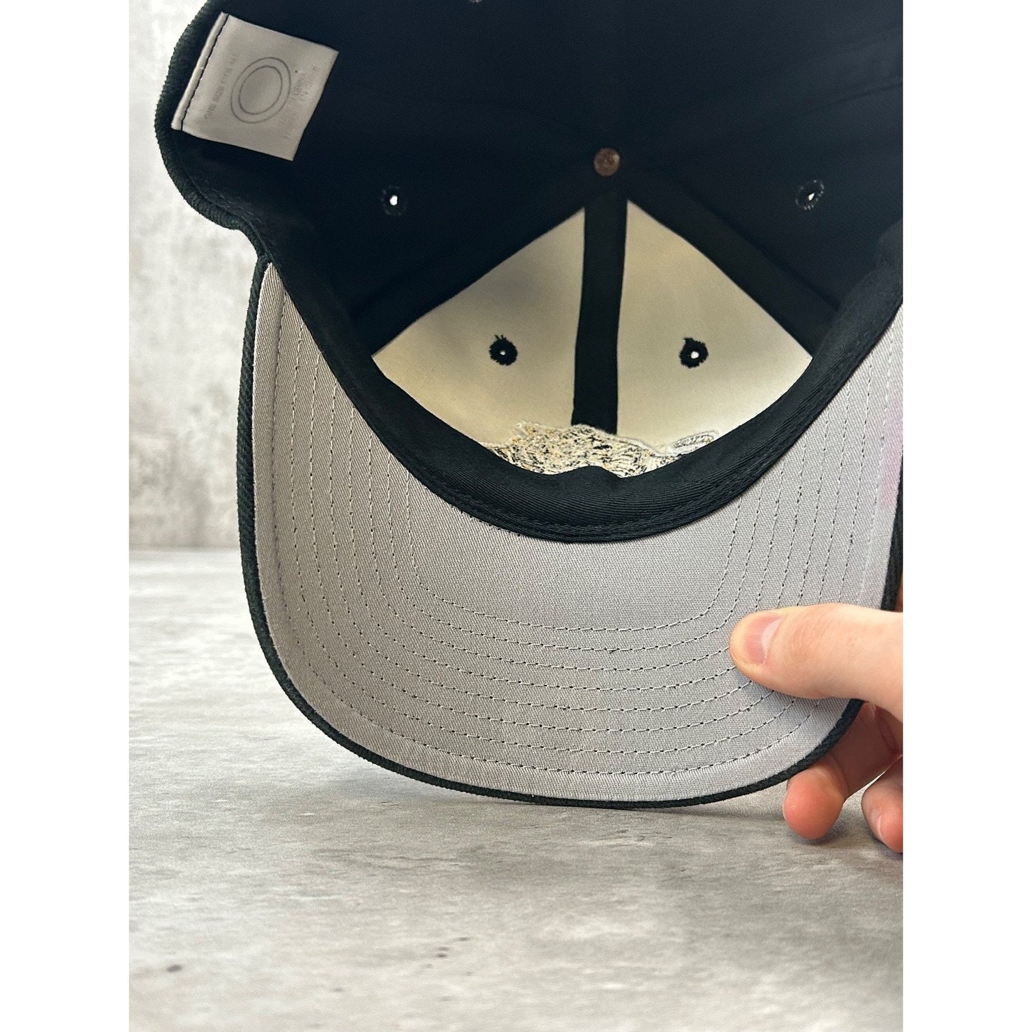 Vintage 90s Hamilton Tiger Cats CFL Embroidered Logo Strapback Hat OSFA