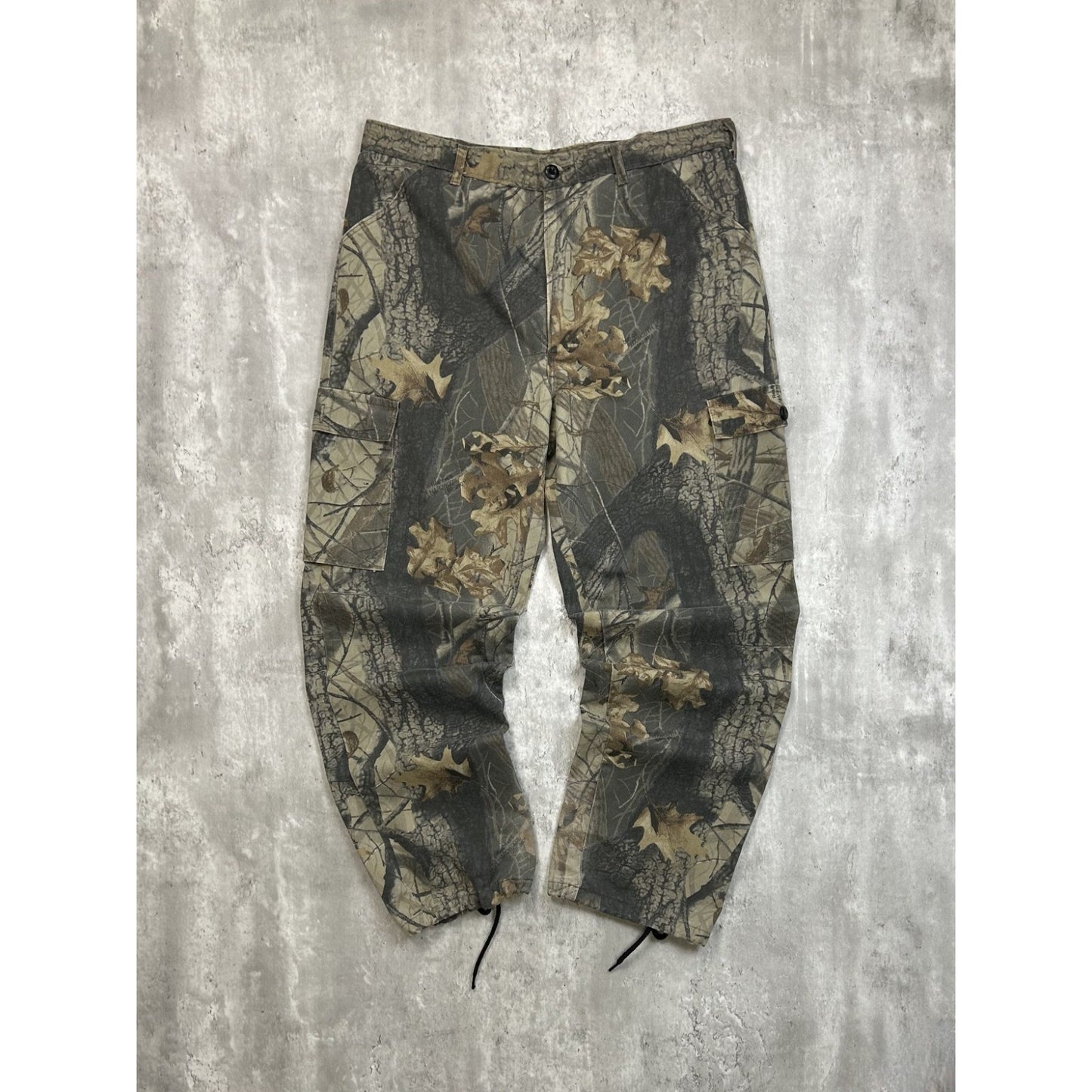 Vintage Liberty Realtree Hardwoods Tree Camo Hunting Cargo Pants Size 39