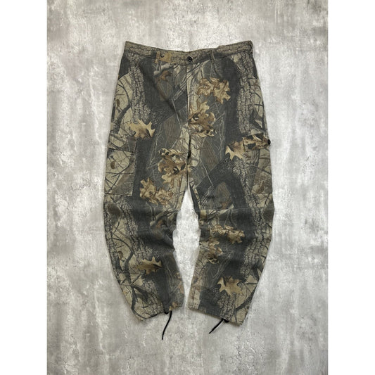 Vintage Liberty Realtree Hardwoods Tree Camo Hunting Cargo Pants Size 39
