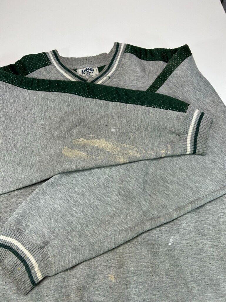 Vintage Michigan State Spartans NCAA Distressed Collegiate Sweatshirt Size XL