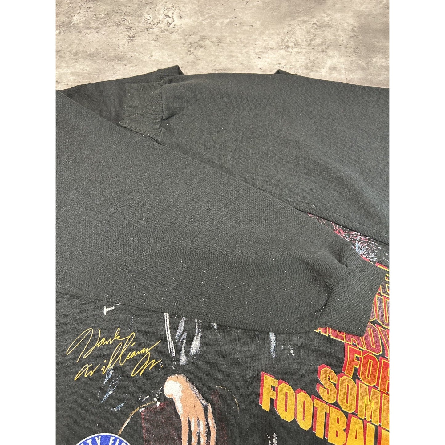 Vintage 90s Hank Williams Jr NFL Monday Night Football Sweatshirt Size Large