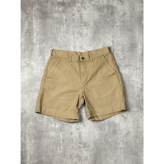 Vintage Patagonia Canvas Hiking Shorts Size 32 Beige